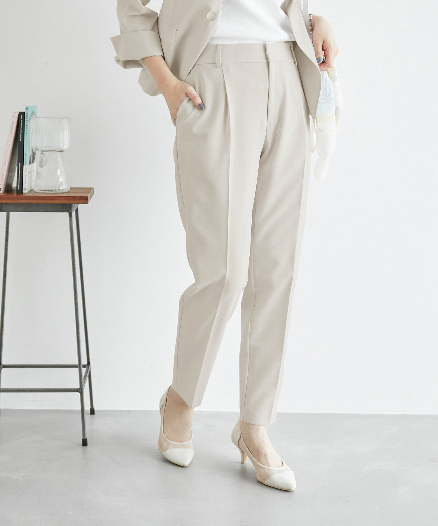 Rope&rsquo;Picnic「リネンライクテーパードパンツ/セットアップ対応・UVケア」|その他|