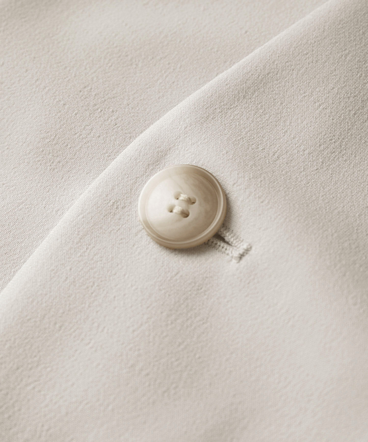 Rope&rsquo;Picnic「リネンライクノーラペルジャケット/セットアップ対応・UVケア」|ノーカラージャケット|