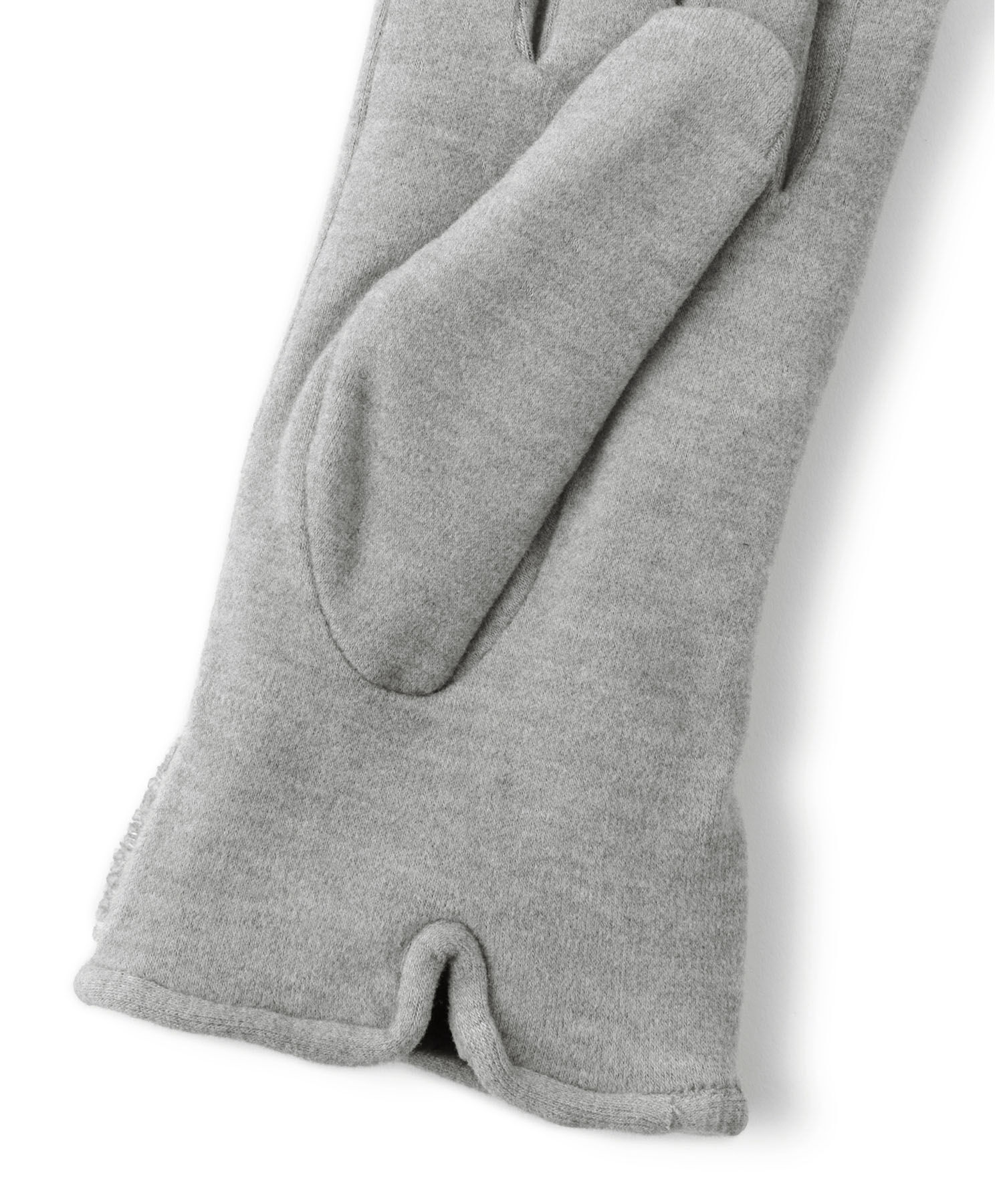 ROPE PICNIC PASSAGE「ラメコールリボン裏ボアグローブ」|手袋|