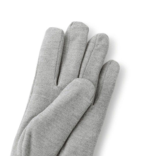 ROPE PICNIC PASSAGE「ラメコールリボン裏ボアグローブ」|手袋|