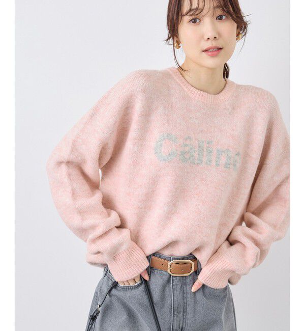 Rope&rsquo;Picnic「ロゴジャガードニットプルオーバー」|ニット・セーター|