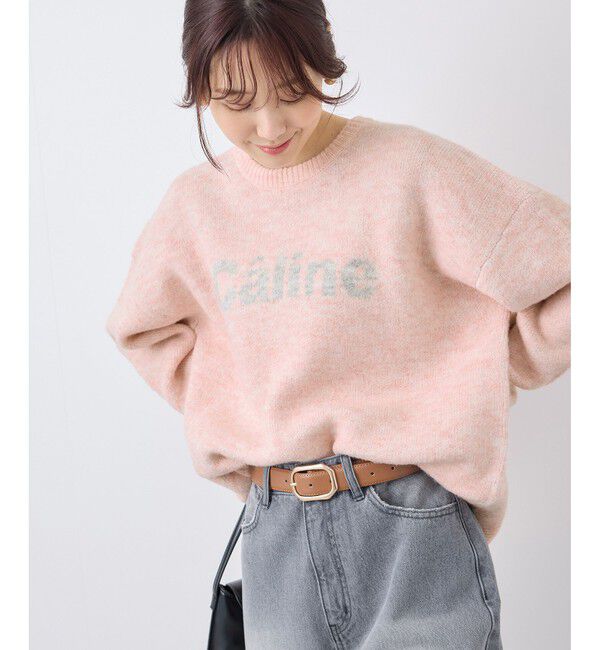 Rope&rsquo;Picnic「ロゴジャガードニットプルオーバー」|ニット・セーター|