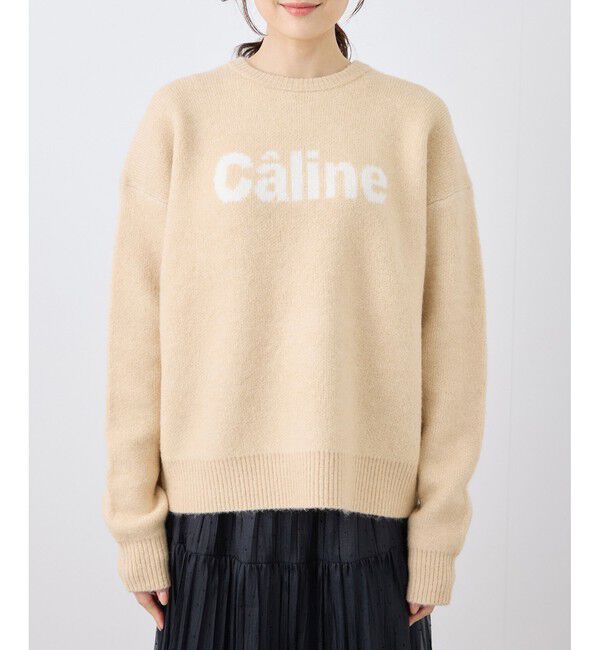 Rope&rsquo;Picnic「ロゴジャガードニットプルオーバー」|ニット・セーター|