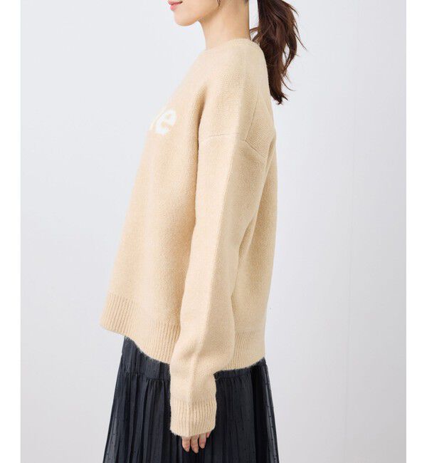 Rope&rsquo;Picnic「ロゴジャガードニットプルオーバー」|ニット・セーター|