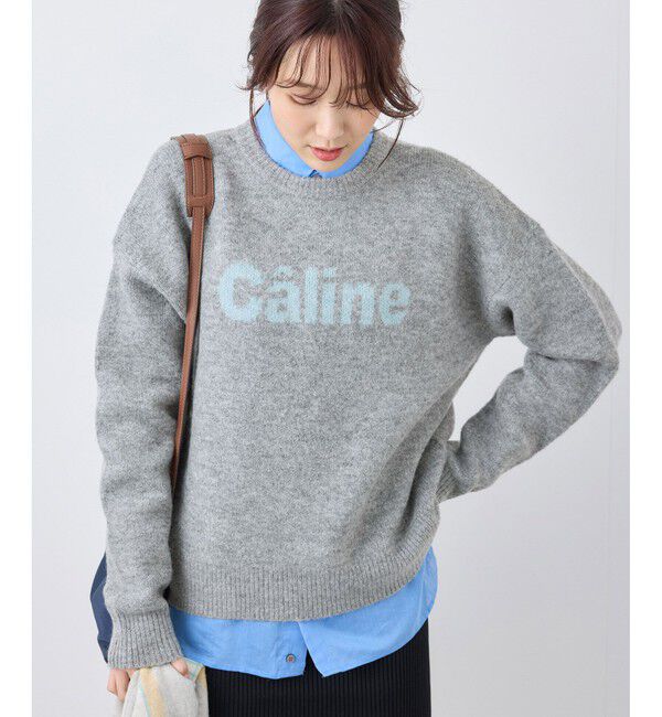 Rope&rsquo;Picnic「ロゴジャガードニットプルオーバー」|ニット・セーター|