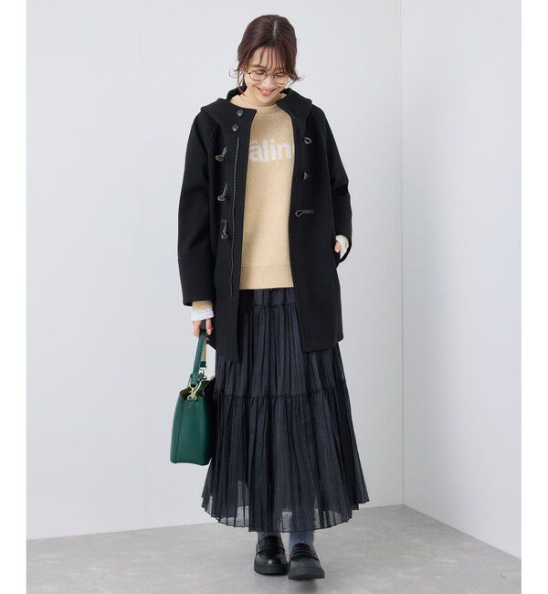 Rope&rsquo;Picnic「ロゴジャガードニットプルオーバー」|ニット・セーター|