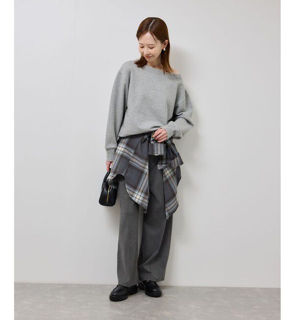 Rope&rsquo;Picnic「ジャージーワイドパンツ」|チノ|