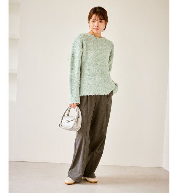 Rope&rsquo;Picnic「ジャージーワイドパンツ」|チノ|