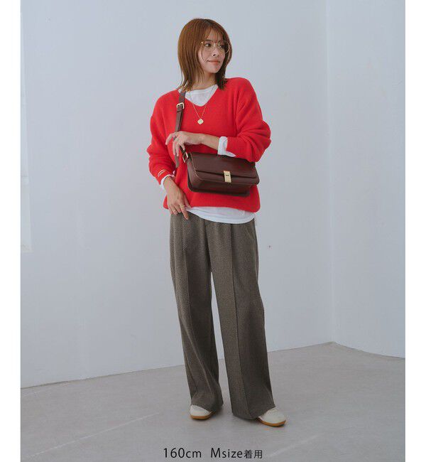 Rope&rsquo;Picnic「ジャージーワイドパンツ」|チノ|