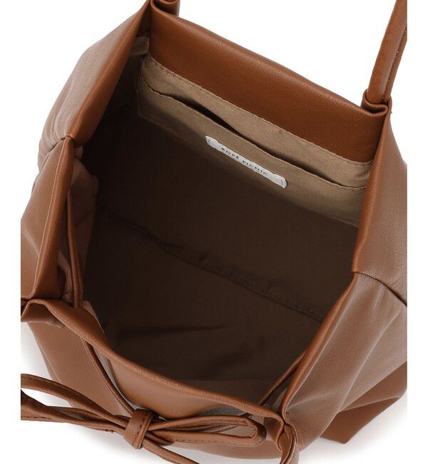 ROPE PICNIC PASSAGE「洗えるバッグ リボンディティールトートバッグ/イージーケア」|トートバッグ|