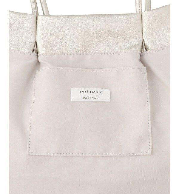 ROPE PICNIC PASSAGE「洗えるバッグ リボンディティールトートバッグ/イージーケア」|トートバッグ|