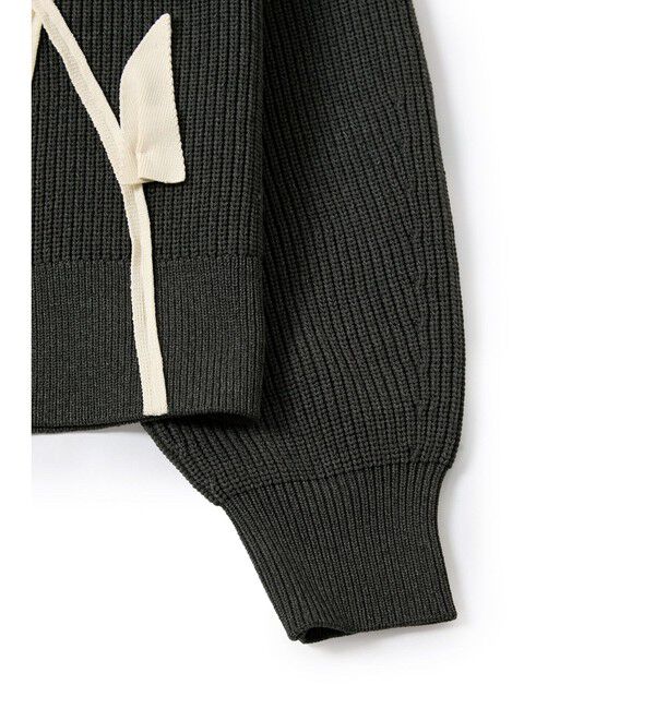 ADAM ET ROPE'「【サステナブル】3Dモチーフカーディガン」|カーディガン|