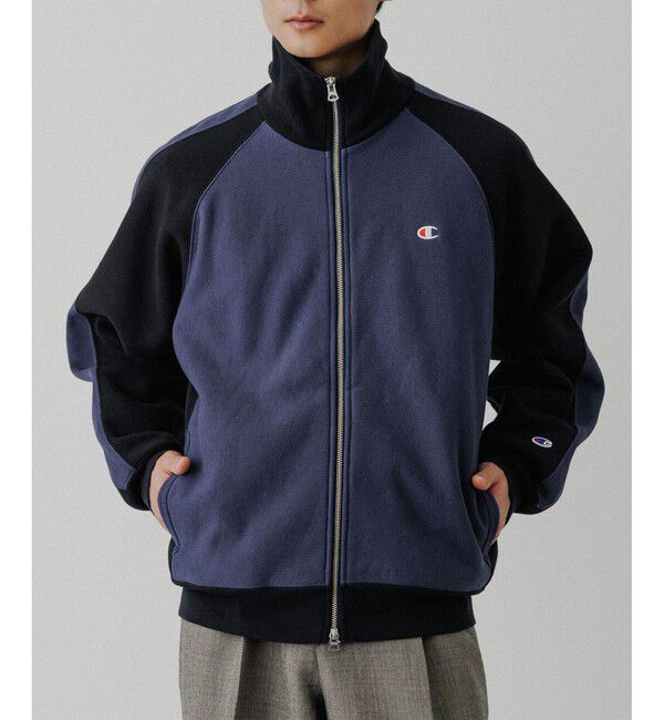 ADAM ET ROPE'「《別注》【Champion/チャンピオン】REVERSE WEAVE TRACK JACKET」|カーディガン|