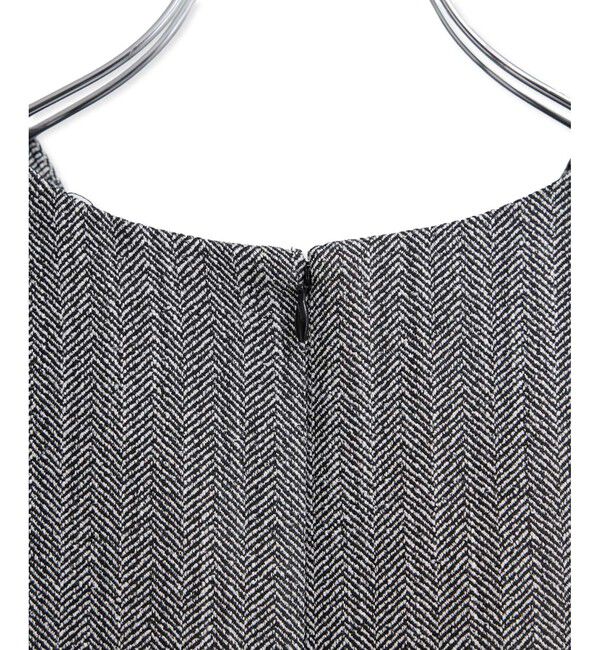 ADAM ET ROPE'「【WEB限定】ストレートセミツイードワンピース」|ワンピース|