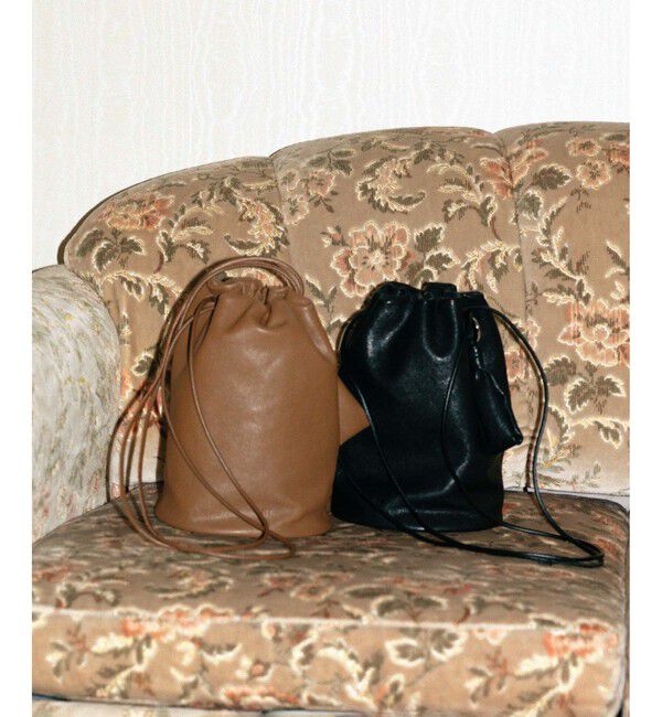 ADAM ET ROPE'「【PFT】Drawstring Bag」|ショルダー・メッセンジャー|