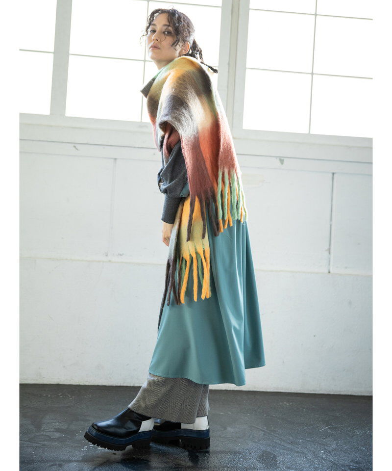  「切替ニットワンピース」|ワンピース|