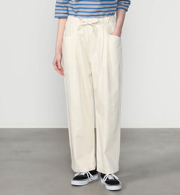 DANTON「DANTON | ルーズチノ 2タックイージーパンツ WOMEN」|チノ|
