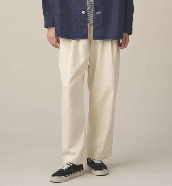 DANTON「DANTON | ルーズチノ 2タックイージーパンツ WOMEN」|チノ|
