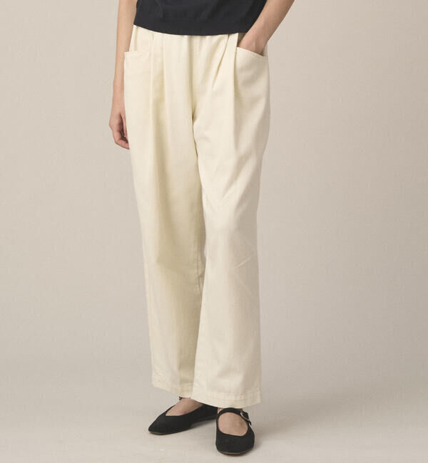 DANTON「DANTON | ルーズチノ 2タックイージーパンツ WOMEN」|チノ|