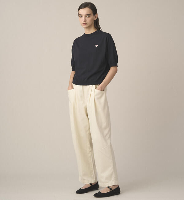 DANTON「DANTON | ルーズチノ 2タックイージーパンツ WOMEN」|チノ|