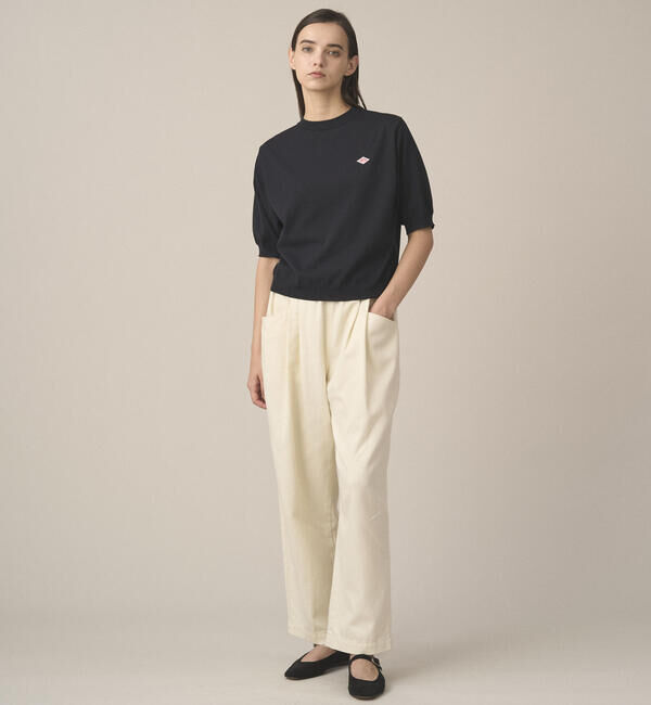 DANTON「DANTON | ルーズチノ 2タックイージーパンツ WOMEN」|チノ|