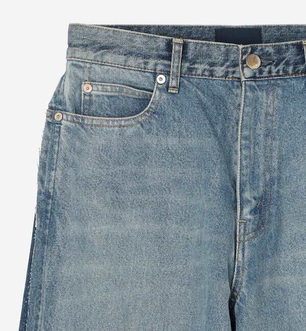  「SERGE | REMAKE 2TONE CUT PT MARTIN VINTAGE BLUE WOMEN」|デニム|