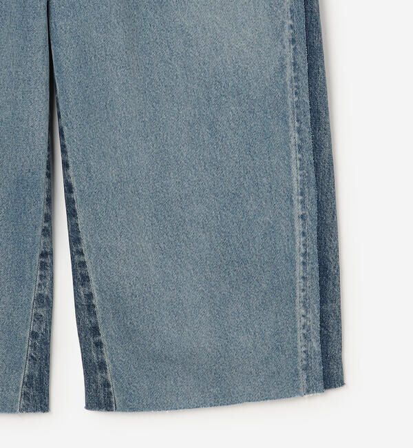  「SERGE | REMAKE 2TONE CUT PT MARTIN VINTAGE BLUE WOMEN」|デニム|