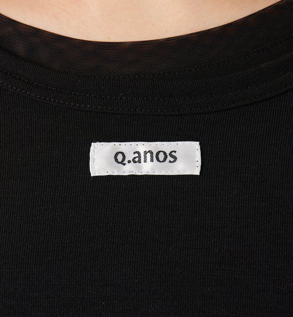  「Q.anos レイヤードTシャツ」|Tシャツ・カットソー|