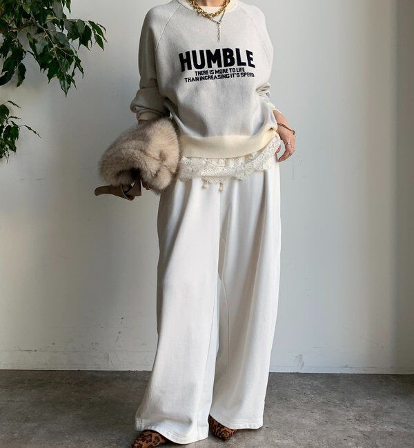  「インターシャロゴニット」|ニット・セーター|