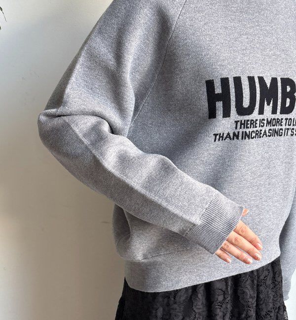  「インターシャロゴニット」|ニット・セーター|