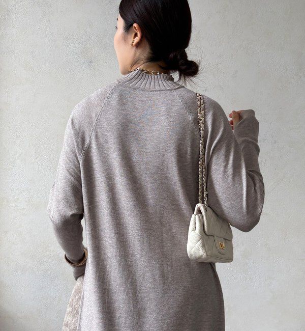  「【WEB限定】ニットカーデ＋ニットワンピースセット」|ワンピース|