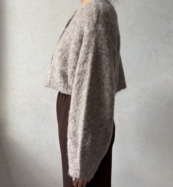  「【WEB限定】ニットカーデ＋ニットワンピースセット」|ワンピース|