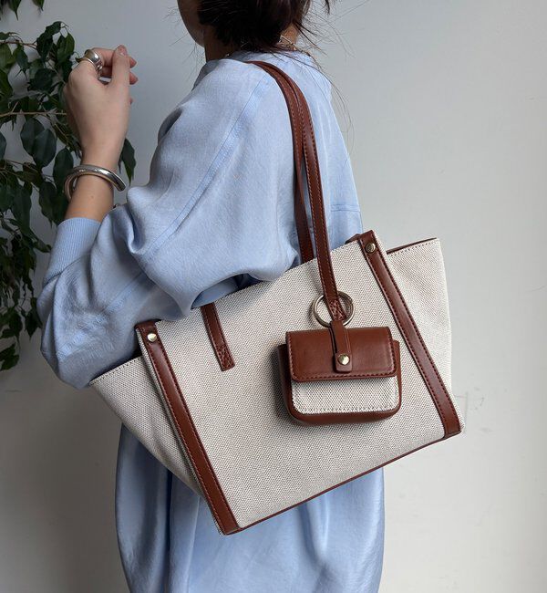  「【WEB限定】ミニポーチ付きエルガリートート」|トートバッグ|