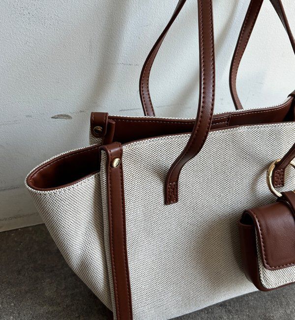  「【WEB限定】ミニポーチ付きエルガリートート」|トートバッグ|