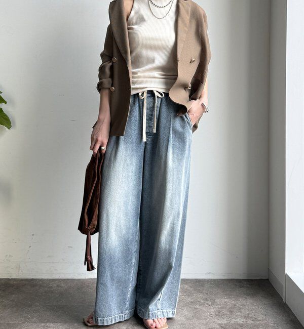  「【WEB限定】カップ付キャミ」|Tシャツ・カットソー|