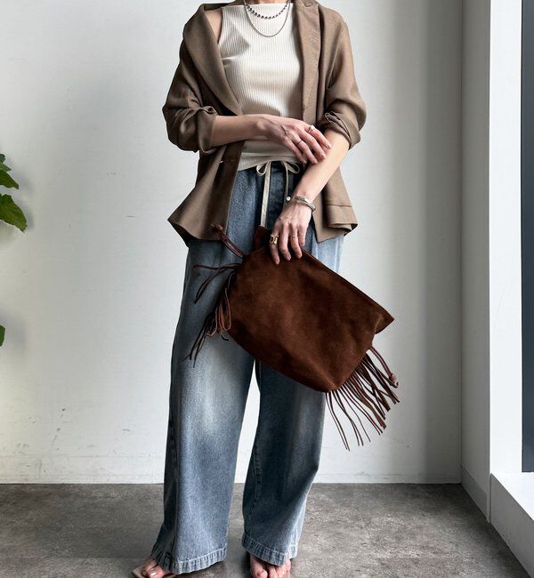  「【WEB限定】カップ付キャミ」|Tシャツ・カットソー|