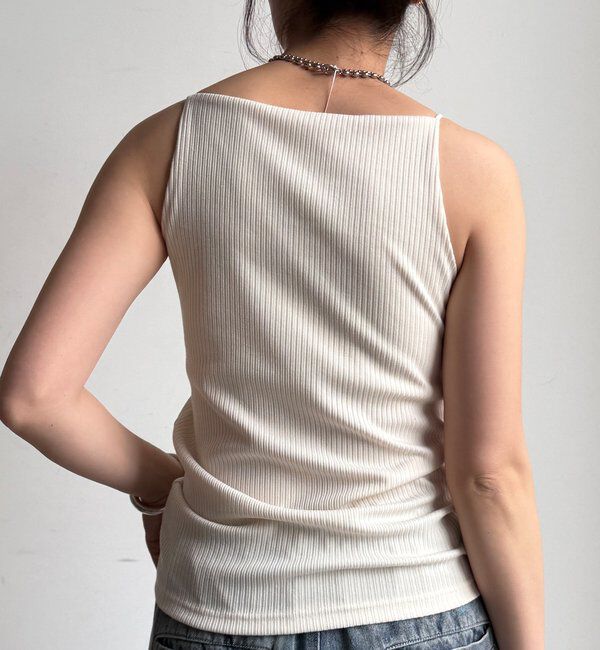  「【WEB限定】カップ付キャミ」|Tシャツ・カットソー|