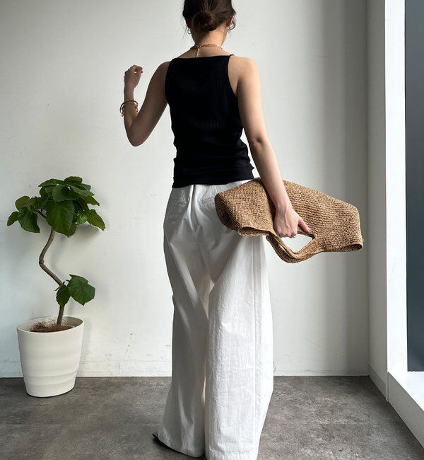  「【WEB限定】カップ付キャミ」|Tシャツ・カットソー|