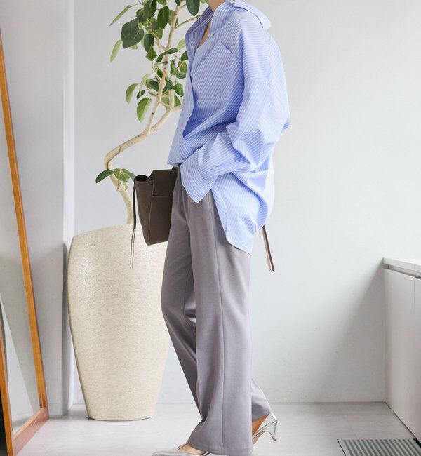  「【褒められシルエット】イージーフレアパンツ」|チノ|