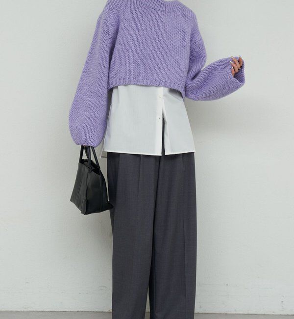  「ローゲージニット」|ニット・セーター|