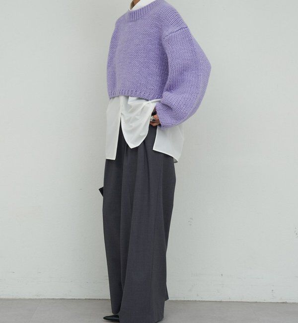  「ローゲージニット」|ニット・セーター|