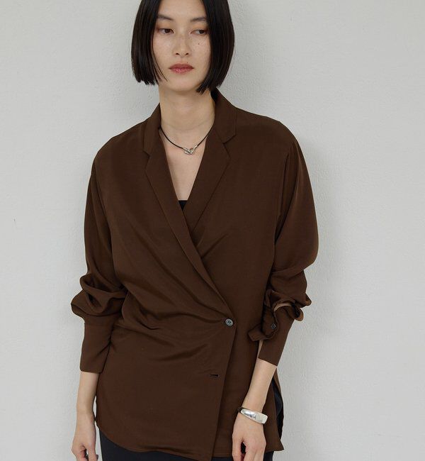  「【手洗い可】2WAYシャツジャケット」|シャツ・ブラウス|