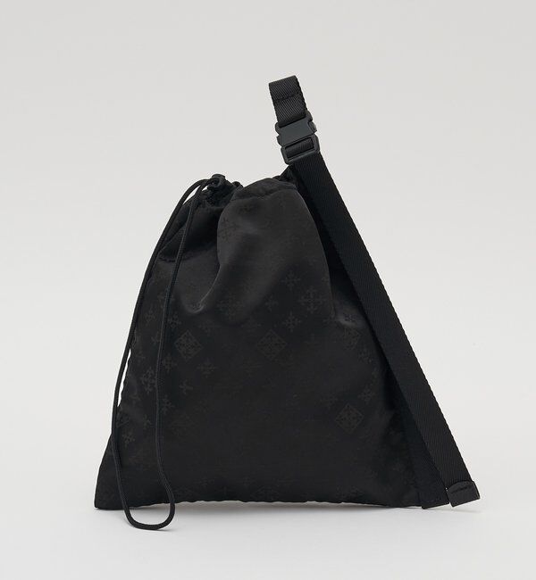  「ナイロンジャガード巾着ポーチ L」|その他|