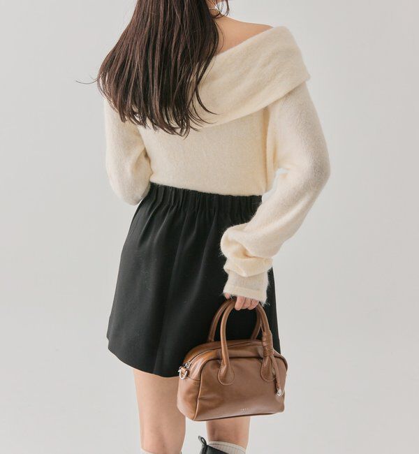  「ワンショルデザインニット」|ニット・セーター|