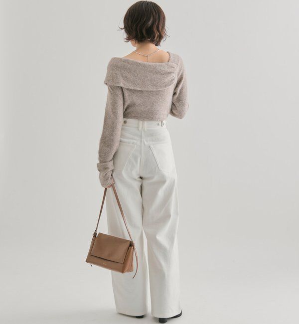  「ワンショルデザインニット」|ニット・セーター|