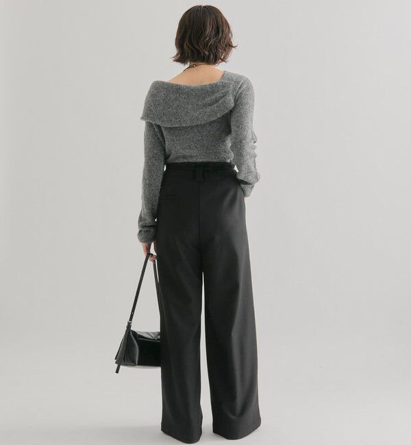  「ワンショルデザインニット」|ニット・セーター|