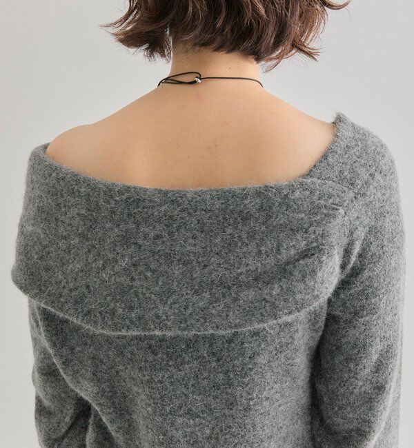  「ワンショルデザインニット」|ニット・セーター|