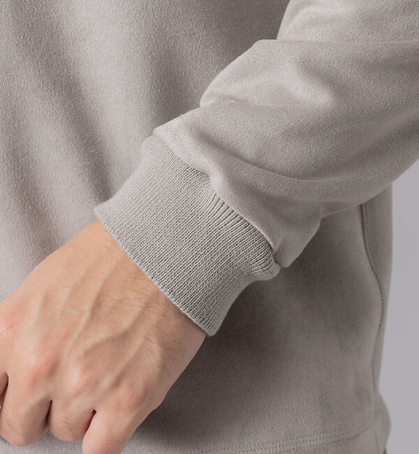 ABAHOUSE「【アンサンブル対応】シルキー ネオスエード プルオーバー / スウェット」|Tシャツ・カットソー|