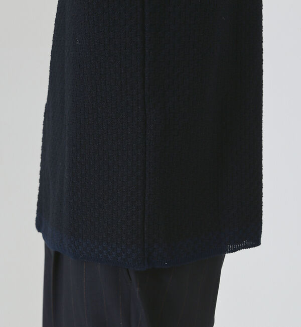 ABAHOUSE「格子柄 ワンボタン カーディガン」|カーディガン|