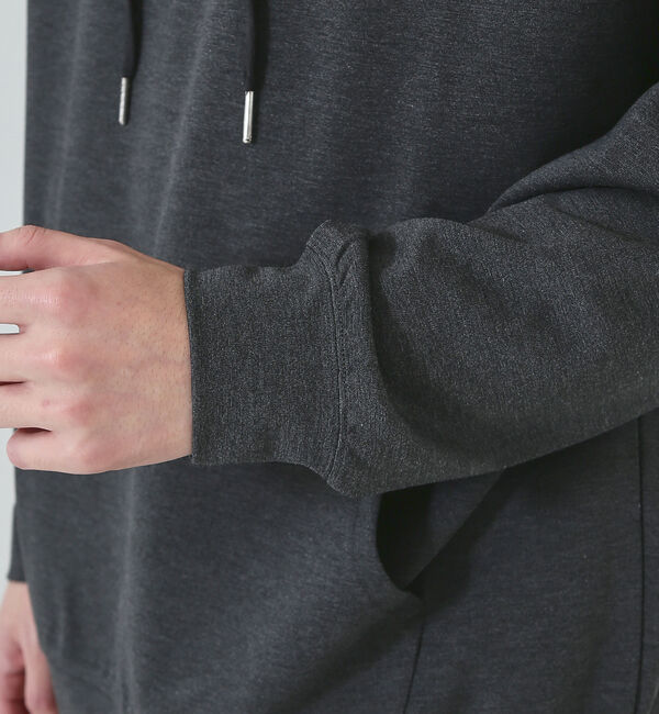 ABAHOUSE「【インバーテッドプリーツ】ダンボール プルオーバー パーカー」|パーカー|